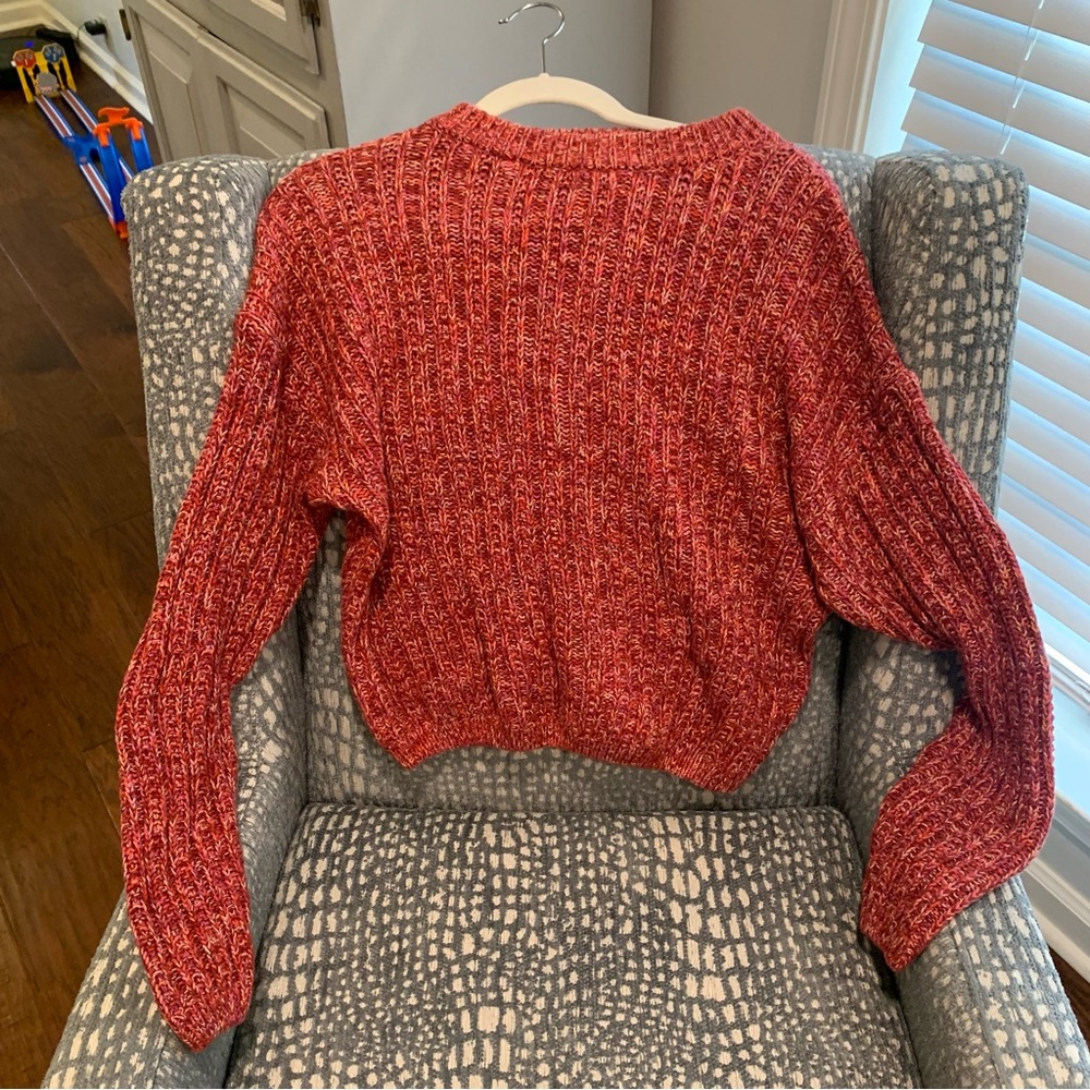 Red sweater
